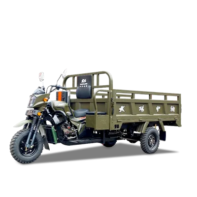 Trójkołowy motocykl pasażerski z ładowarką trójkołową